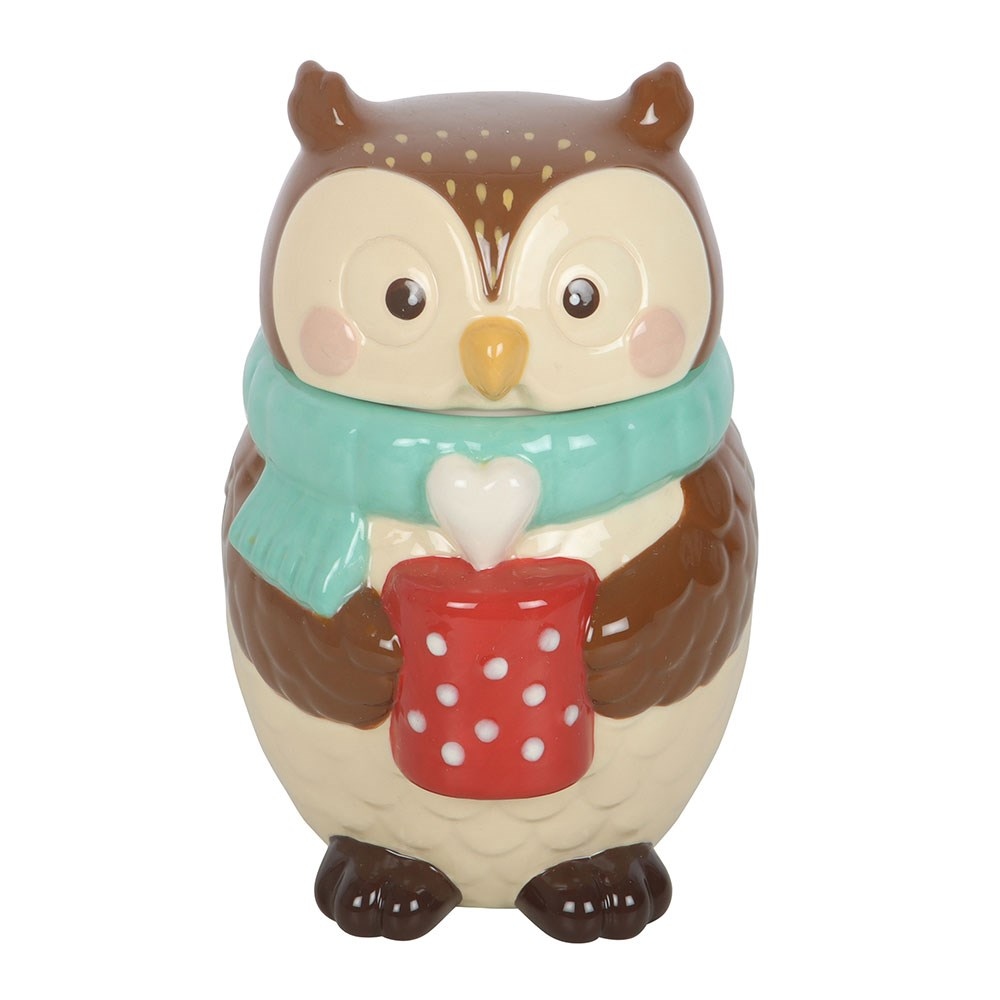 Something Different - Oliver Owl Ölbrenner/Teelichthalter fürs Raumdüfte - Mehrfarben